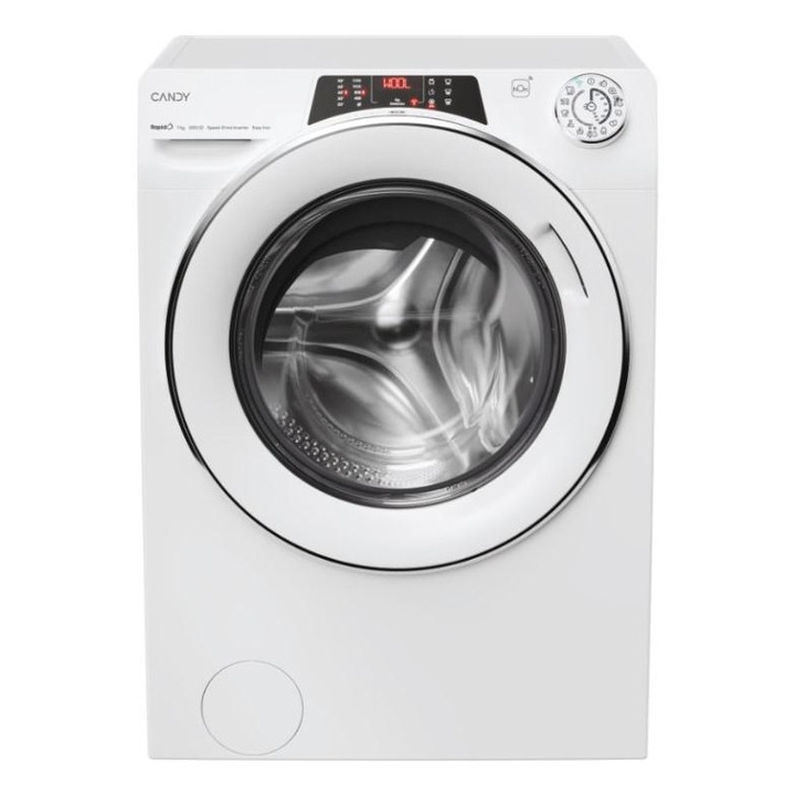 Masina de Spalat Candy RO41274DWMST/1-S, 7 kg, 1200 RPM, Alb, 60x45x85cm
