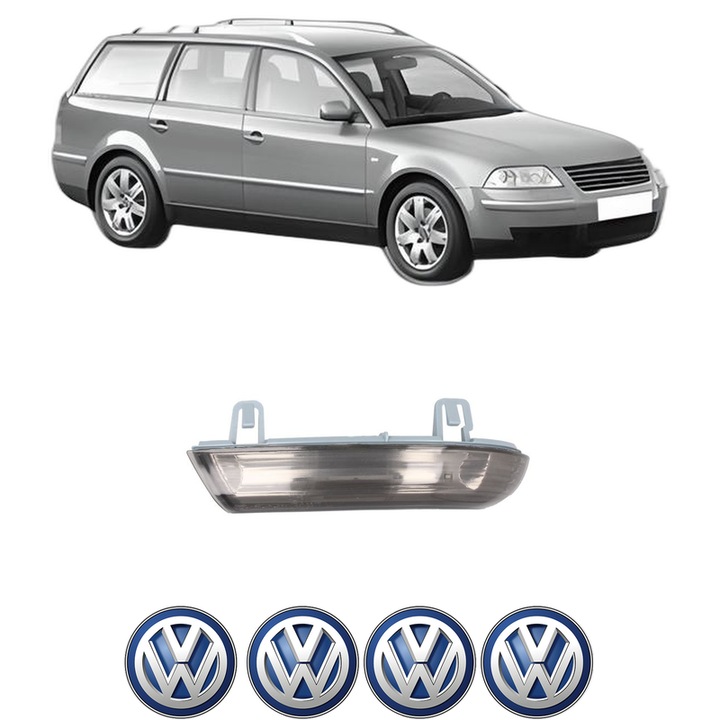 Indicator oglinda Partea Stanga Volkswagen PASSAT B5.5 Variant (3B6) din 2000-2005, Auto, Blic, 4 Stickere auto cu Volkswagen