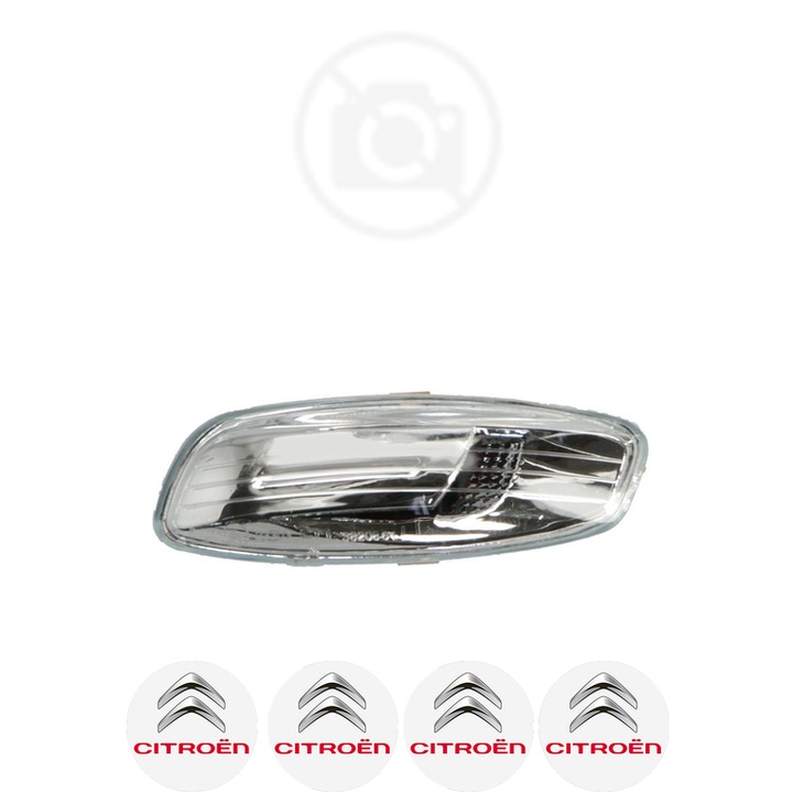 Indicator oglinda Partea Stanga CITROEN C4 din 2004-2020, Auto, Blic, 4 Stickere auto cu CITROEN
