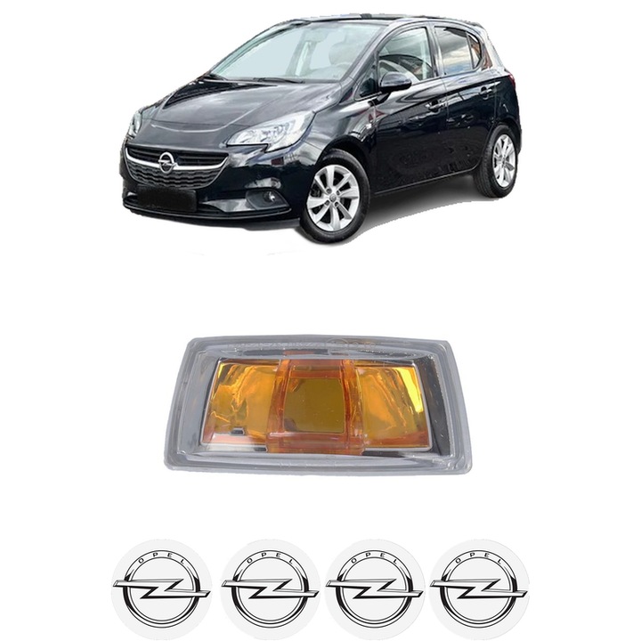 Semnalizator Partea Stanga OPEL CORSA E Hatchback Van (X15) din 2014-2015, Auto, Blic, 4 Stickere auto cu OPEL