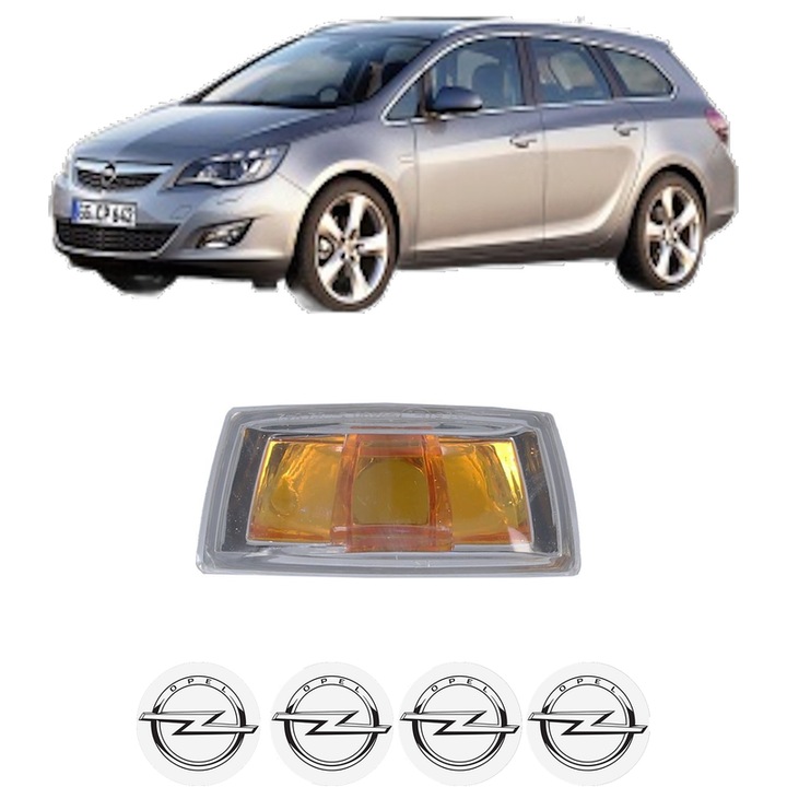 Semnalizator Partea Dreapta OPEL ASTRA J Sports Tourer (P10) din 2010-2015, Auto, Blic, 4 Stickere auto cu OPEL