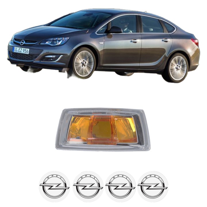 Semnalizator Partea Stanga OPEL ASTRA J Saloon din 2012-2015, Auto, Blic, 4 Stickere auto cu OPEL