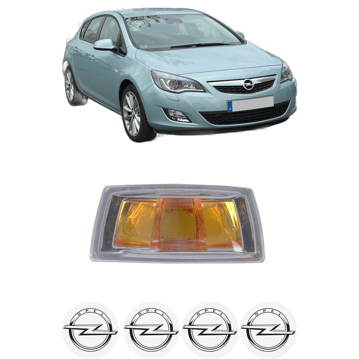 Semnalizator Partea Dreapta OPEL ASTRA J (P10) din 2009-2015, Auto, Blic, 4 Stickere auto cu OPEL