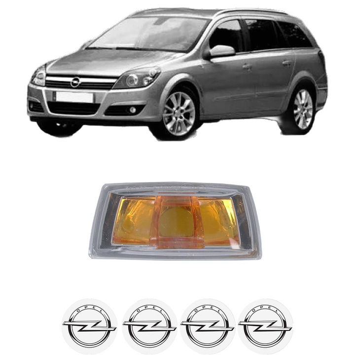 Semnalizator Partea Dreapta OPEL ASTRA H Estate (A04) din 2004-2014, Auto, Blic, 4 Stickere auto cu OPEL