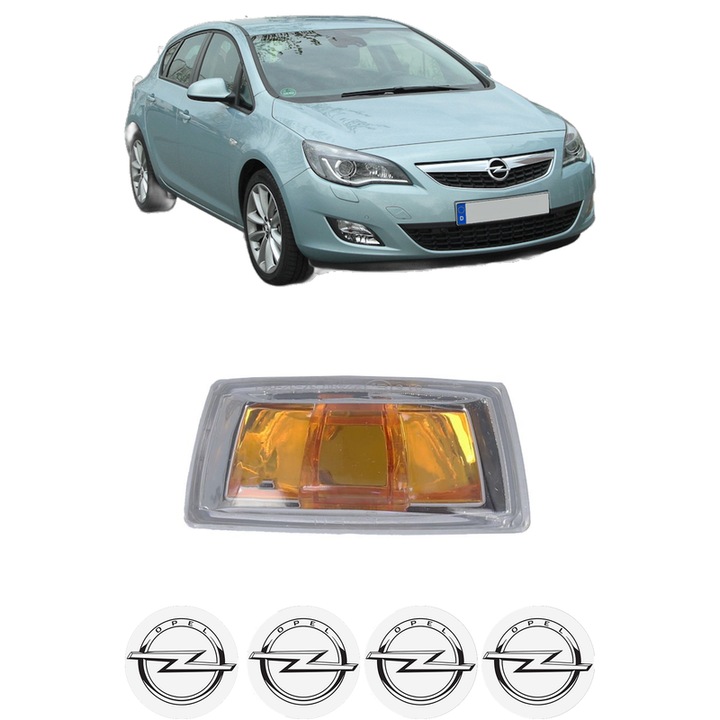 Semnalizator Partea Stanga OPEL ASTRA J (P10) din 2009-2015, Auto, Blic, 4 Stickere auto cu OPEL
