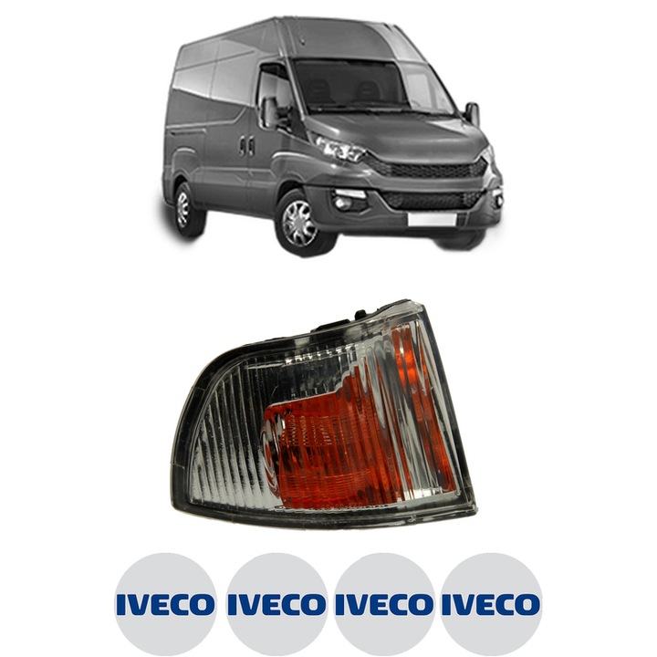 Indicator oglinda Partea Dreapta IVECO DAILY VI Van din 2014-2022, Auto, Blic, 4 Stickere auto cu IVECO