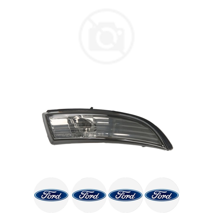 IndicatorOglinda Dreapta FORD FIESTA din 1989-2021, Auto, Blic, 4 Stickere auto cu FORD