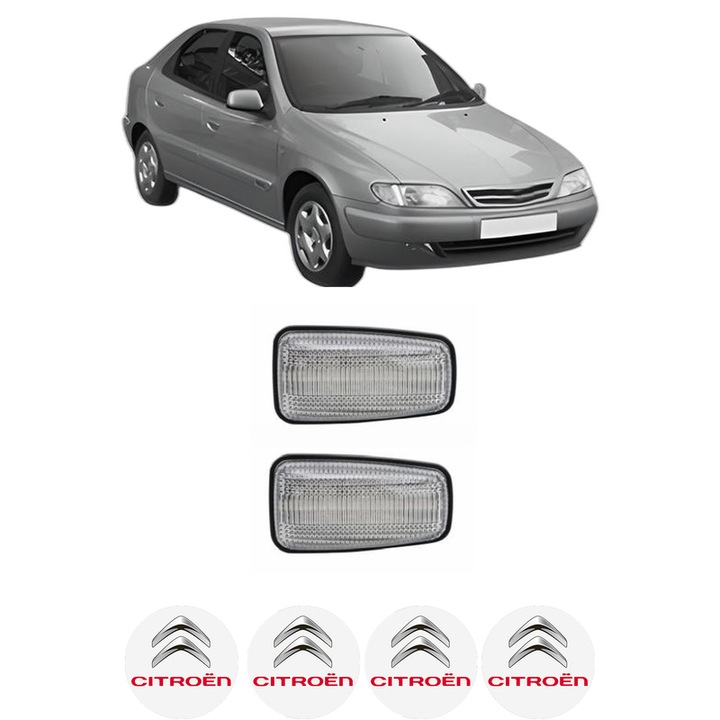 Semnalizator Partea Dreapta / Stanga CITROEN XSARA (N1) din 1997-2005, Auto, Blic, 4 Stickere auto cu CITROEN