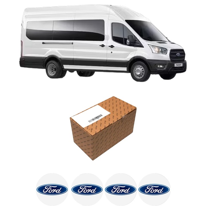 Indicator oglinda Partea Dreapta FORD TRANSIT V363 Bus (FAD, FBD) din 2013-2024, Auto, Blic, 4 Stickere auto cu FORD