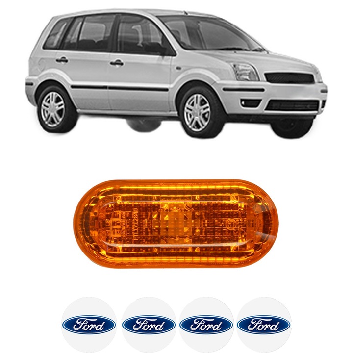 Semnalizator Partea Dreapta / Stanga FORD FUSION (JU_) din 2002-2012, Auto, Blic, 4 Stickere auto cu FORD