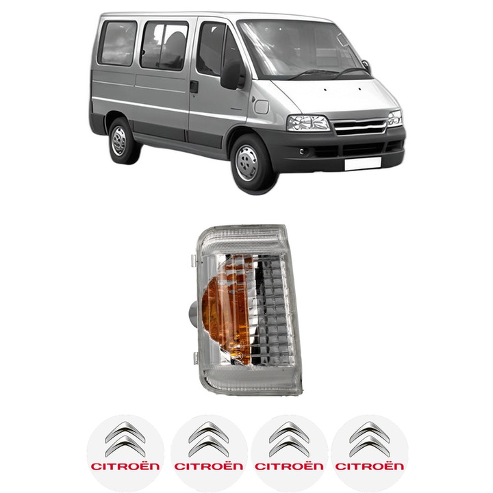 Indicator oglinda Partea Dreapta CITROEN JUMPER I Bus (244, Z_) din 2002-2006, Auto, Blic, 4 Stickere auto cu CITROEN