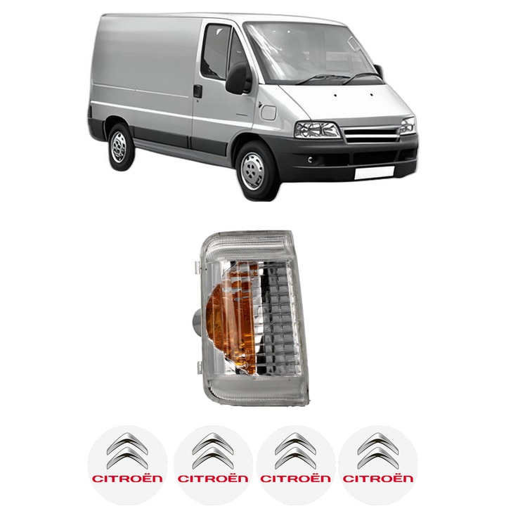 Indicator oglinda Partea Dreapta CITROEN JUMPER I Van (244) din 2002-2006, Auto, Blic, 4 Stickere auto cu CITROEN