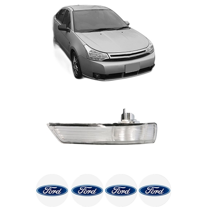 Indicator oglinda Fata Stanga ford FOCUS din 1998-2021, Auto, Blic, 4 Stickere auto cu ford