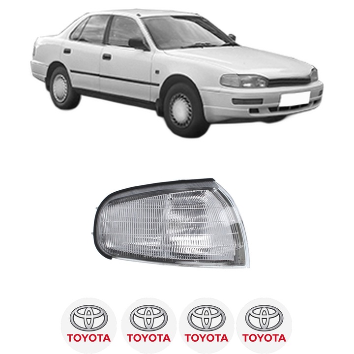 Semnalizator Fata Dreapta TOYOTA CAMRY (_V1_) din 1991-1997, Auto, Depo, 4 Stickere auto cu TOYOTA