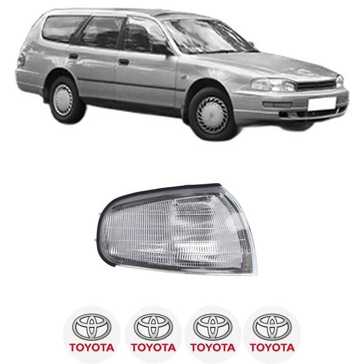Semnalizator Fata Dreapta TOYOTA CAMRY Estate (_V1_) din 1991-1996, Auto, Depo, 4 Stickere auto cu TOYOTA