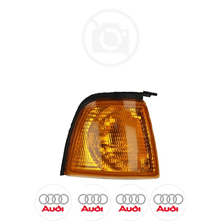 Semnalizator Fata Dreapta AUDI 80 din 1986-2000, Auto, Depo, 4 Stickere auto cu AUDI