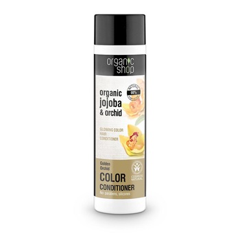 Balsam pentru par Organic Shop Glowing Color Golden Orchid 280 ml Balsam pentru par Organic Shop Glowing Color Golden Orchid 280 ml