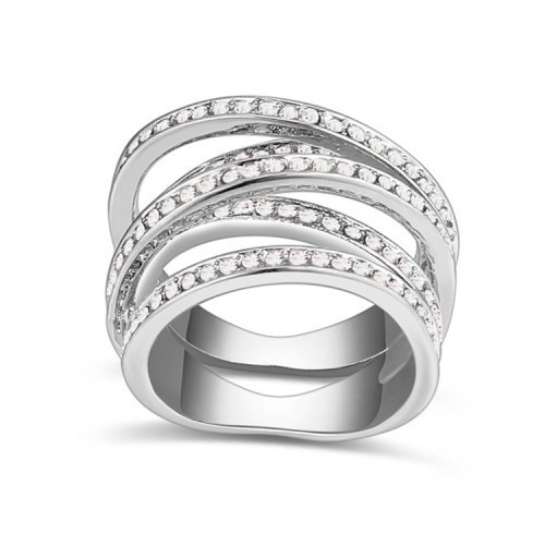 Inel cristale Bing Bang, 16 mm