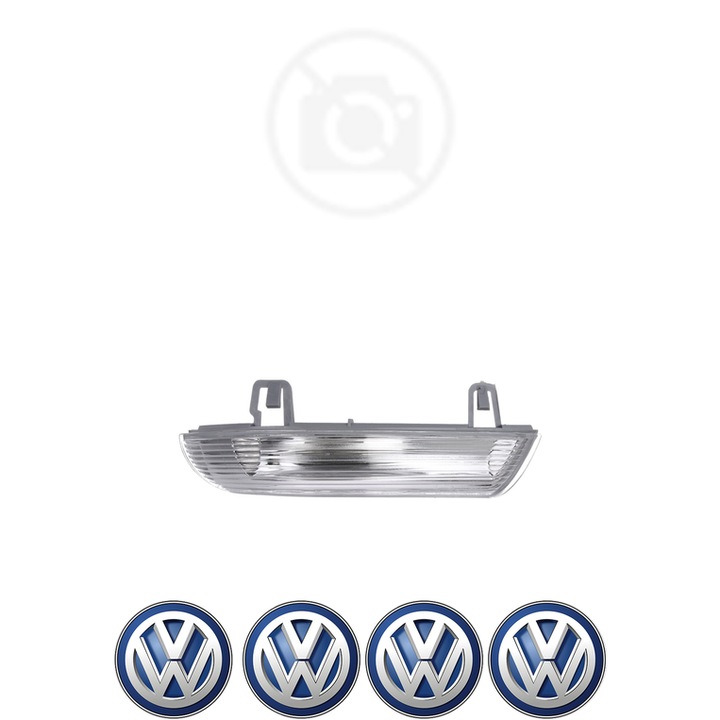 Indicator oglinda ParteaOglinda Dreapta Volkswagen PASSAT din 1979-2019, Auto, Blic, 4 Stickere auto cu Volkswagen