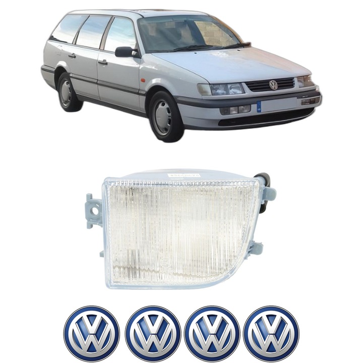 Semnalizator Fata Stanga Volkswagen PASSAT B3/B4 (315, 3A5) din 1989-1996, Auto, Depo, 4 Stickere auto cu Volkswagen