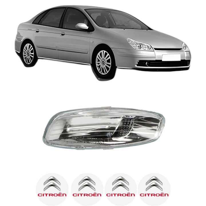 Indicator oglinda Partea Stanga CITROEN C5 II (RC_) din 2004-2008, Auto, Blic, 4 Stickere auto cu CITROEN