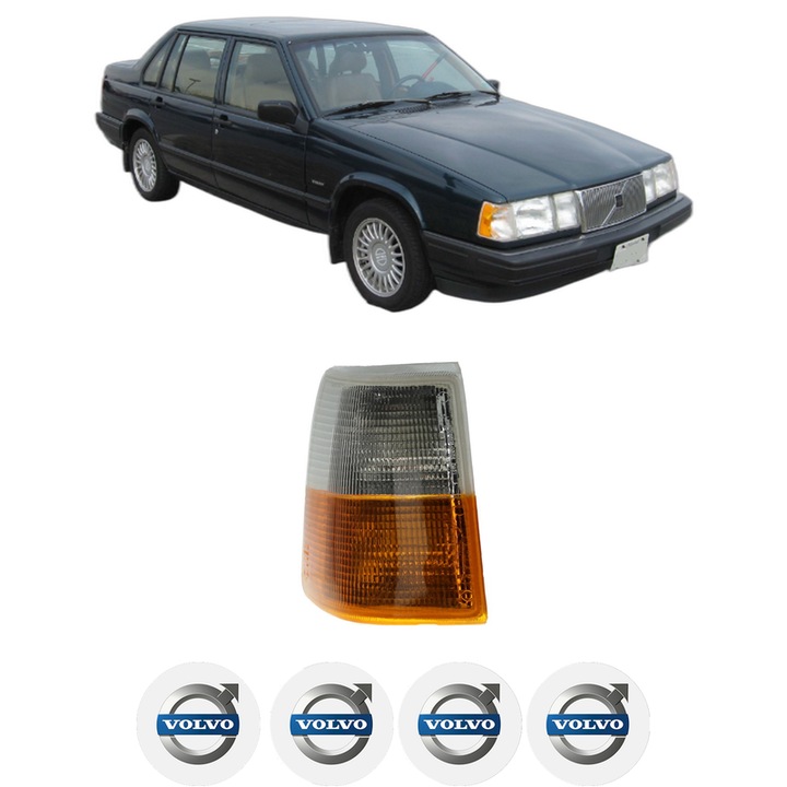 Semnalizator Fata Dreapta VOLVO 940 II (944) din 1994-1998, Auto, Depo, 4 Stickere auto cu VOLVO
