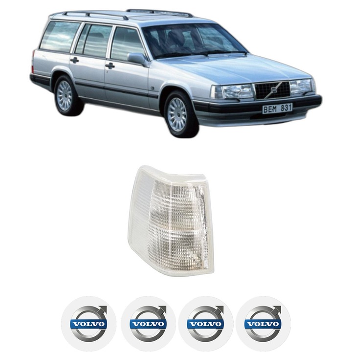 Semnalizator Fata Dreapta VOLVO 940 II Estate (945) din 1994-1998, Auto, Depo, 4 Stickere auto cu VOLVO