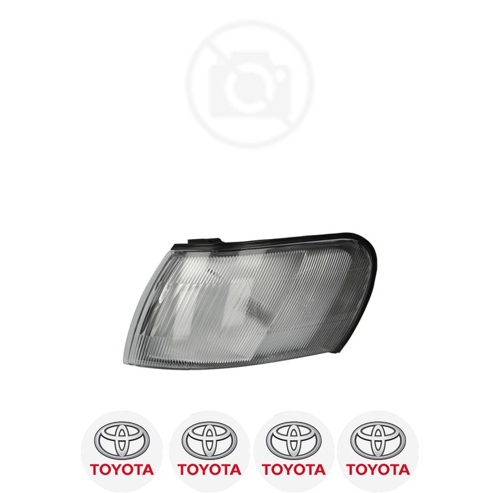 Semnalizator Fata Stanga TOYOTA COROLLA din 1987-2022, Auto, Depo, 4 Stickere auto cu TOYOTA