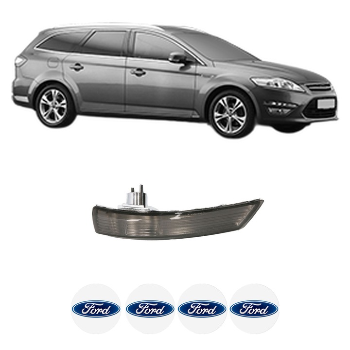 Indicator oglinda Fata Dreapta FORD MONDEO IV Van din 2007-2014, Auto, Blic, 4 Stickere auto cu FORD