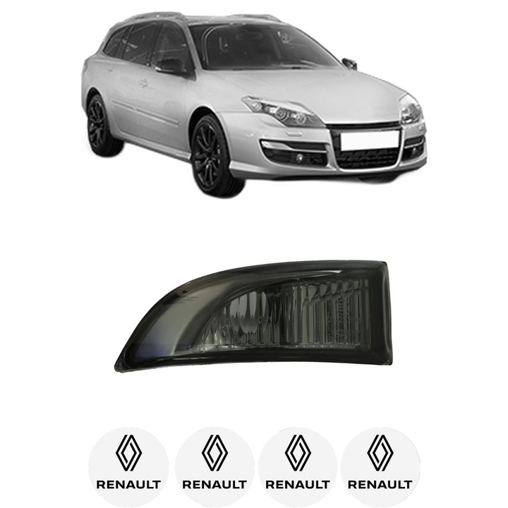 Indicator oglinda Partea Stanga RENAULT LAGUNA III Grandtour (KT0/1) din 2007-2015, Auto, Blic, 4 Stickere auto cu RENAULT