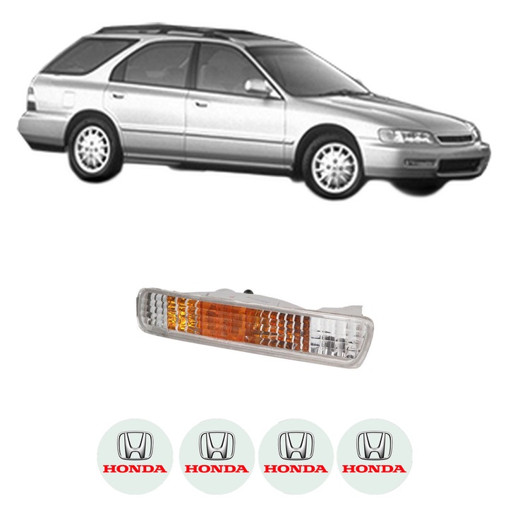 Semnalizator Fata Dreapta HONDA ACCORD V Aerodeck (CE) din 1993-1998, Auto, Depo, 4 Stickere auto cu HONDA