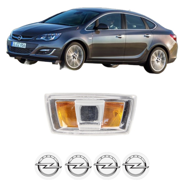 Semnalizator Partea Dreapta OPEL ASTRA J Saloon din 2012-2015, Auto, Blic, 4 Stickere auto cu OPEL