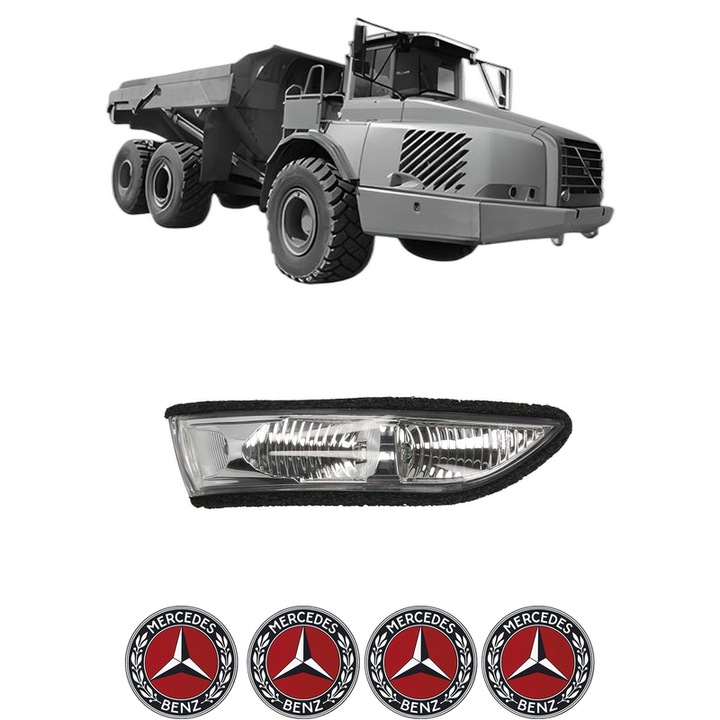 Semnalizator Partea Dreapta MERCEDES-BENZ A din 2004-2015, Auto, Blic, 4 Stickere auto cu MERCEDES-BENZ