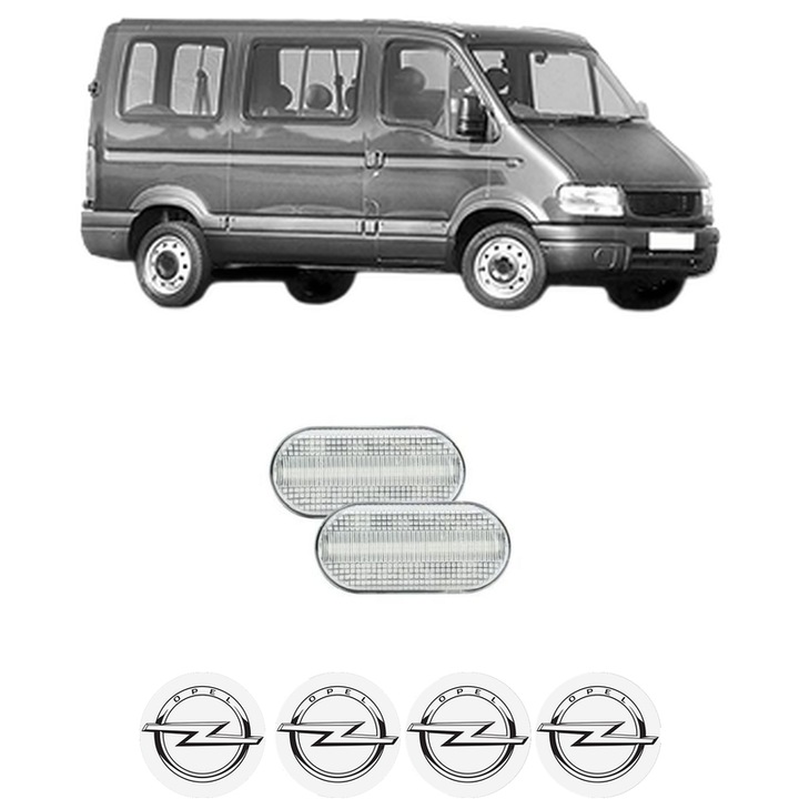 Semnalizator Partea Dreapta / Stanga OPEL MOVANO A Bus (X70) din 1998-2007, Auto, Blic, 4 Stickere auto cu OPEL