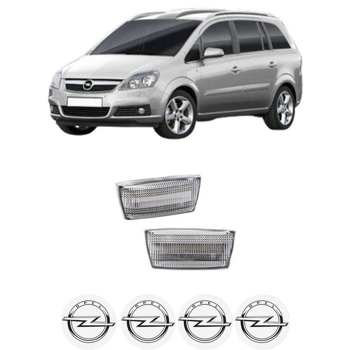 Semnalizator Partea Stanga / Dreapta OPEL ZAFIRA / ZAFIRA FAMILY B (A05) din 2005-2015, Auto, Blic, 4 Stickere auto cu OPEL