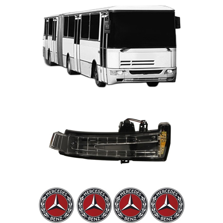 Semnalizator Partea Dreapta MERCEDES-BENZ B din 2005-2014, Auto, Blic, 4 Stickere auto cu MERCEDES-BENZ