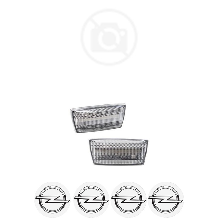 Semnalizator Partea Stanga / Dreapta OPEL MERIVA din 2010-2017, Auto, Blic, 4 Stickere auto cu OPEL