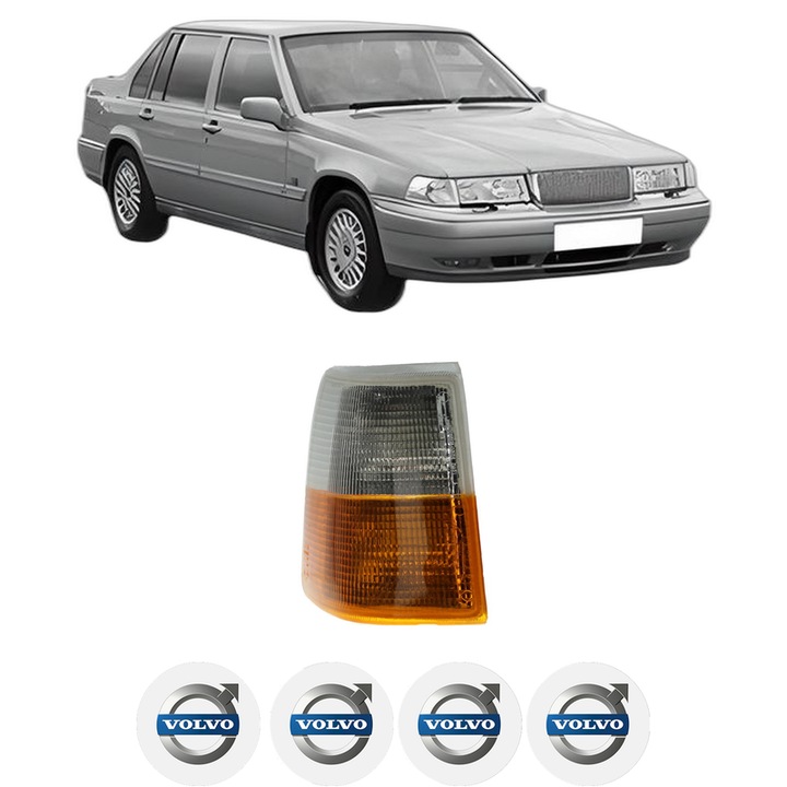Semnalizator Fata Dreapta VOLVO 960 II (964) din 1994-1996, Auto, Depo, 4 Stickere auto cu VOLVO
