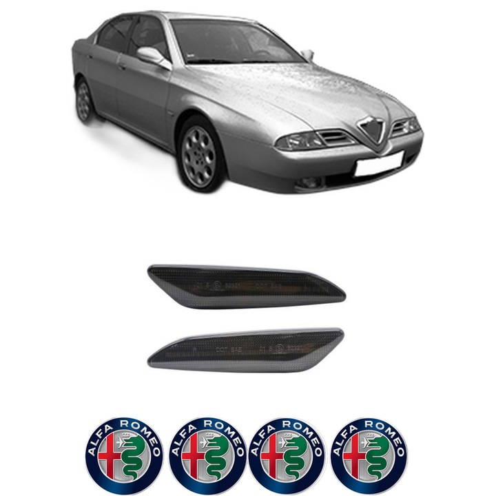 Semnalizator Partea Dreapta / Stanga ALFA ROMEO 166 (936_) din 1998-2007, Auto, Blic, 4 Stickere auto cu ALFA ROMEO