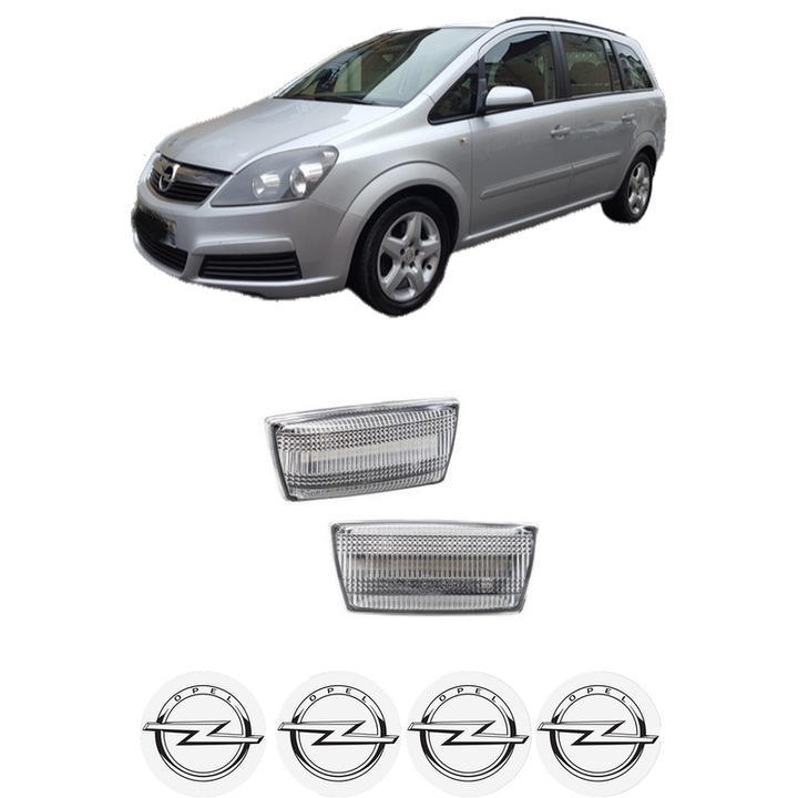 Semnalizator Partea Stanga / Dreapta OPEL ZAFIRA B Box Body/MPV (A05) din 2005-2015, Auto, Blic, 4 Stickere auto cu OPEL