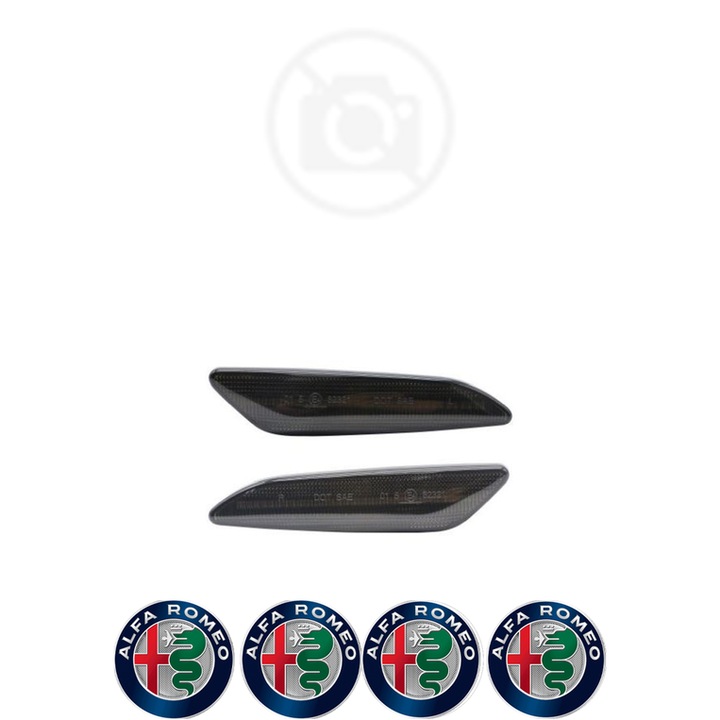 Semnalizator Partea Dreapta / Stanga ALFA ROMEO 147 din 2000-2010, Auto, Blic, 4 Stickere auto cu ALFA ROMEO