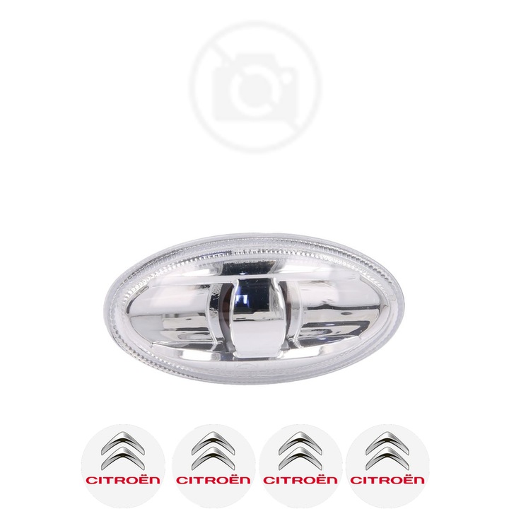 Semnalizator Partea Dreapta / Stanga CITROEN C3 PICASSO din 2009-2013, Auto, Blic, 4 Stickere auto cu CITROEN