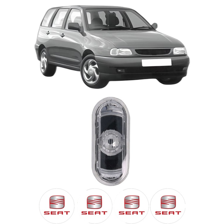 Semnalizator Partea Dreapta / Stanga SEAT CORDOBA Vario (6K5) din 1996-2002, Auto, Blic, 4 Stickere auto cu SEAT