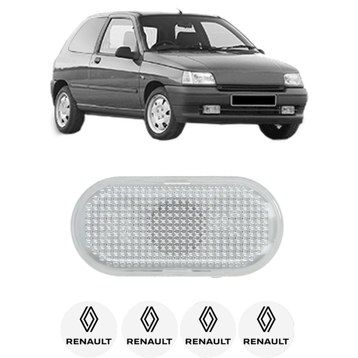 Semnalizator Partea Dreapta / Stanga RENAULT CLIO I Hatchback Van (S57_) din 1994-1998, Auto, Blic, 4 Stickere auto cu RENAULT