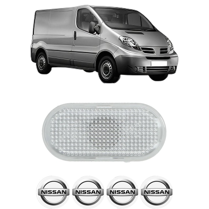 Semnalizator Partea Dreapta / Stanga NISSAN PRIMASTAR Van (X83) din 2002-2008, Auto, Blic, 4 Stickere auto cu NISSAN