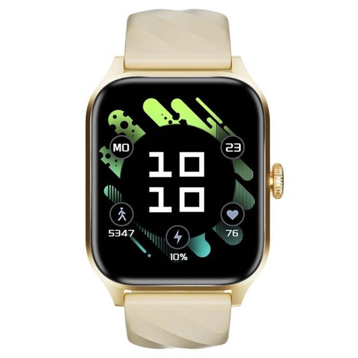 Smartwatch Weofly Active Multifunction Bluetooth BT5.2 Gold