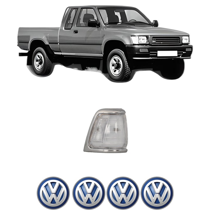 Semnalizator Fata Dreapta Volkswagen TARO din 1989-1997, Auto, Depo, 4 Stickere auto cu Volkswagen