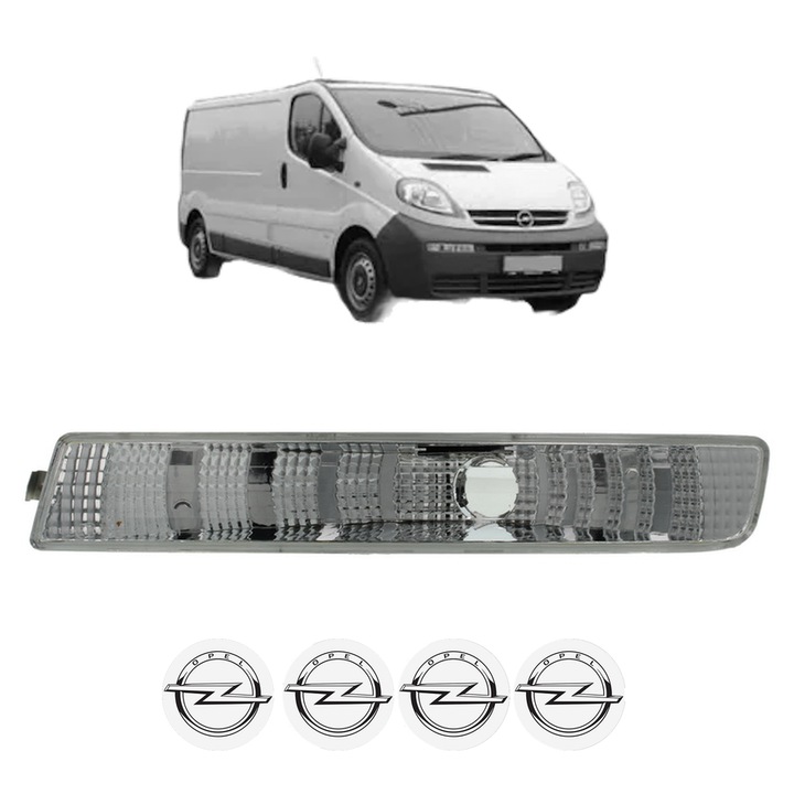 Semnalizator Fata Stanga OPEL VIVARO A Van (X83) din 2001-2014, Auto, Blic, 4 Stickere auto cu OPEL