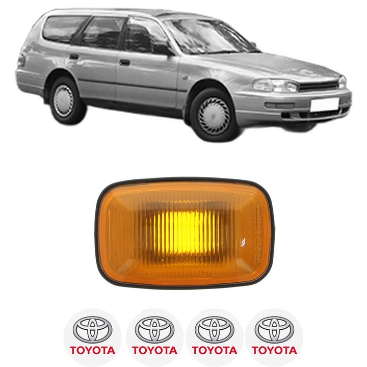 Semnalizator Partea Dreapta / Stanga TOYOTA CAMRY Estate (_V1_) din 1991-1996, Auto, Depo, 4 Stickere auto cu TOYOTA