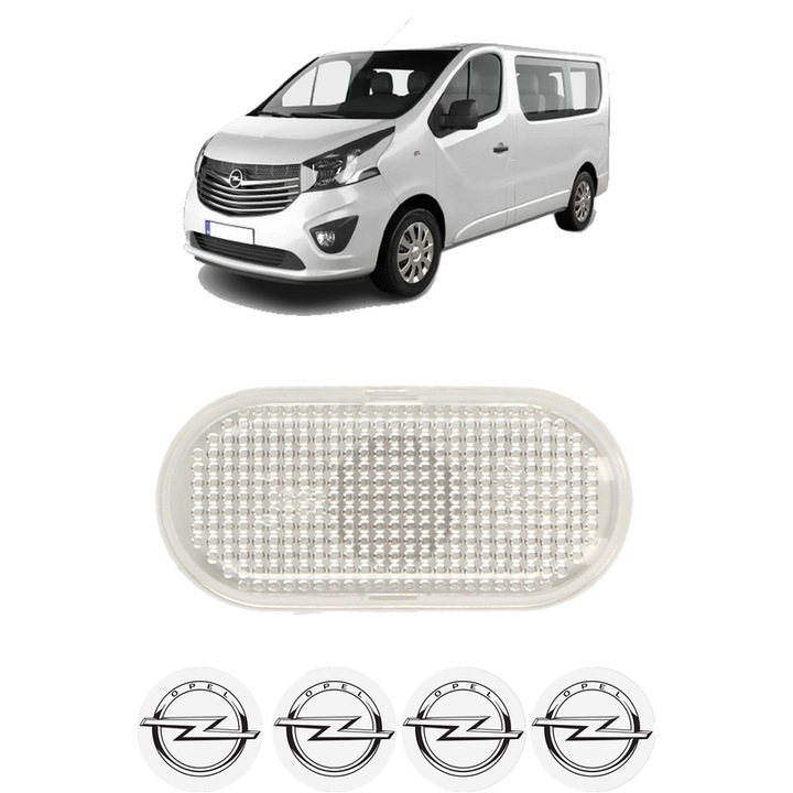 Semnalizator Partea Dreapta / Stanga OPEL VIVARO B Bus (X82) din 2014-2019, Auto, Blic, 4 Stickere auto cu OPEL